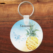 Porte-clés Cool Ananas été (Recto)