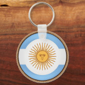 Porte-clés Cool Argentine Porte - clé du Drapeau (Recto)