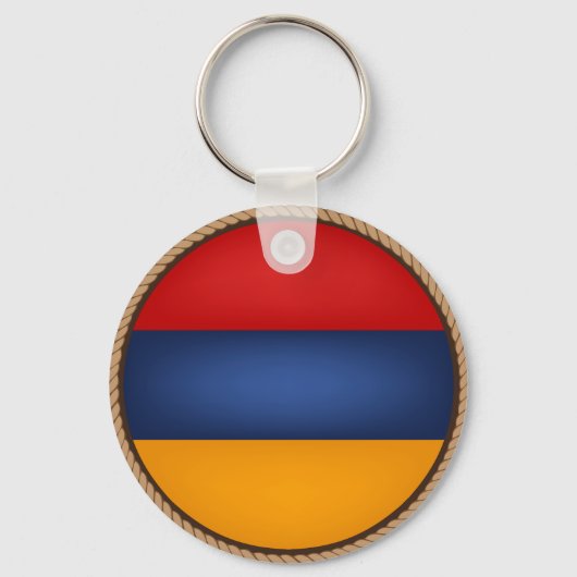 Porte-clés Cool Arménie Porte - clé du Drapeau (Recto)