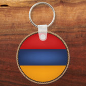 Porte-clés Cool Arménie Porte - clé du Drapeau (Recto)
