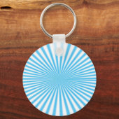 Porte-clés cool bleu starbust (Recto)