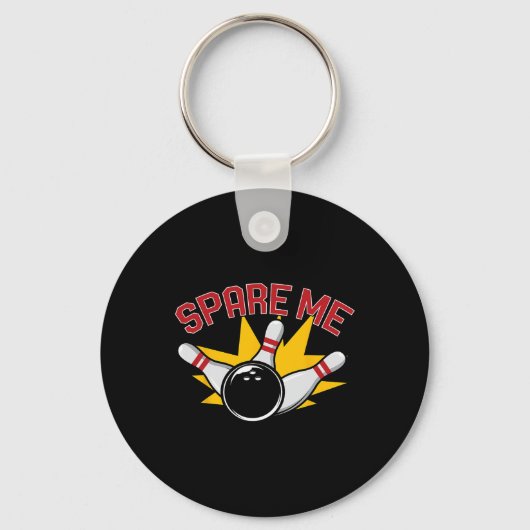 Porte-clés Cool Bowling Nouveauté Pour Hommes Femmes Bowling  (Recto)