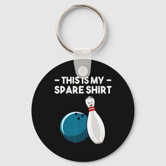 Porte-clés Cool Bowling Nouveauté Pour Hommes Femmes Bowling  (Recto)
