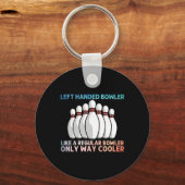 Porte-clés Cool Bowling Pour Hommes Femmes Bowling Team Sport (Recto)