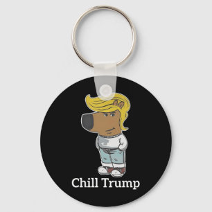 Porte-clés Cool Chill Guy Mème Tee - shirts - Trump Chill Guy
