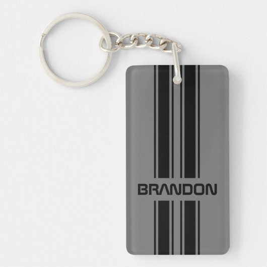 Porte-clés Cool classique de course automobile sur mesure Spo (Devant)