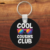 Porte-clés Cool Cousins Club Family Matching Funny Cousin Squ (Recto)