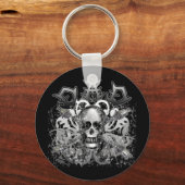 Porte-clés Cool DAD dans des t-shirts et cadeaux de style mét (Recto)