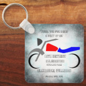 Porte-clés Cool Dirt Vélo Masculine 16e anniversaire (Recto)