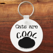 Porte-clés Cool Empreinte de patte (Recto)