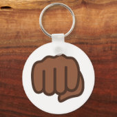 Porte-clés Cool Fist Bump Emoji (Recto)