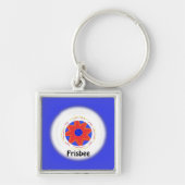 Porte-clés Cool Frisbee Design (Devant)