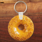 Porte-clés Cool Funny Bagel Them Promotional  (Recto)