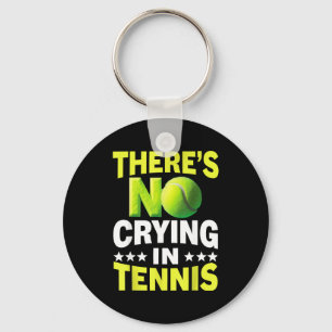 Porte-clés Cool il y a des larmes dans le tennis shirt pour h