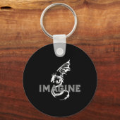 Porte-clés Cool Imagine Tattoo Dragon (Recto)