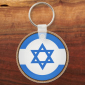Porte-clés Cool Israël Drapeau (Recto)