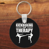 Porte-clés Cool Kickboxing pour hommes femmes Kickboxer Worko (Recto)