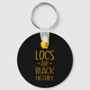 Porte-clés Cool Locs Art pour femmes maman cheveux afro histo