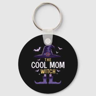 Porte-clés Cool Maman Halloween Witch Group Costume correspon