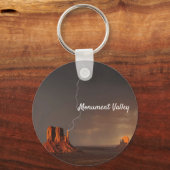 Porte-clés Cool Monument Valley Lightning Storm Arizona (Recto)
