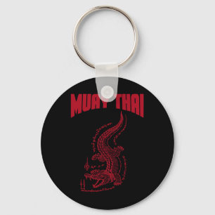 Porte-clés Cool Muay Thai Kickboxing pour hommes