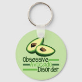 Porte-clés Cool Obsessionnel Avocado Disorder Green (Verso)