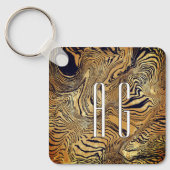 Porte-clés Cool pattern unique text  (Recto)