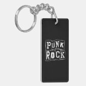 Porte-clés Cool Punk Rock Punkrock Hardrock Musique Rockn Rol (Devant gauche)