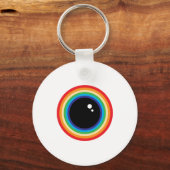 Porte-clés Cool Rainbow Eyeball (Recto)