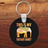 Porte-clés Cool Safari Costume For Men Women Kids Adult Afric (Recto)