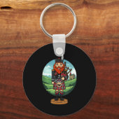 Porte-clés Cool Scottish Nutcracker Bagpes  (Recto)