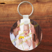 Porte-clés Cool spécial Budget photo famille (Recto)