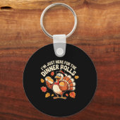 Porte-clés Cool Turkey Lgrim Holding Roll I'm Just Here For T (Recto)