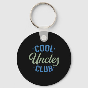 Porte-clés Cool Uncles Club Meilleur Oncle Jamais Drôle Poche