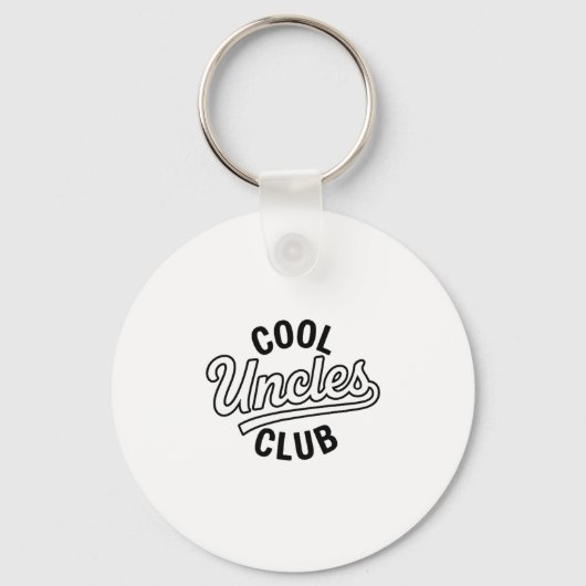 Porte-clés Cool Uncles Club Uncle Ever Funny Cket Fathers Day (Recto)