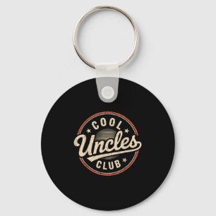 Porte-clés Cool vintage Uncles Club Funny Uncle Fête des père