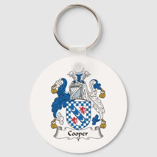Porte-clés Cooper Family Crest (Recto)