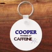 Porte-clés Cooper Propulsé par la caféine (Recto)