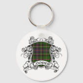 Porte-clés Cooper Tartan Shield (Recto)
