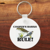 Porte-clés COOPER'S HAWKS Rule ! (Recto)