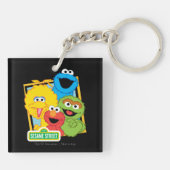 Porte-clés Copains de Sesame Street (Dos)