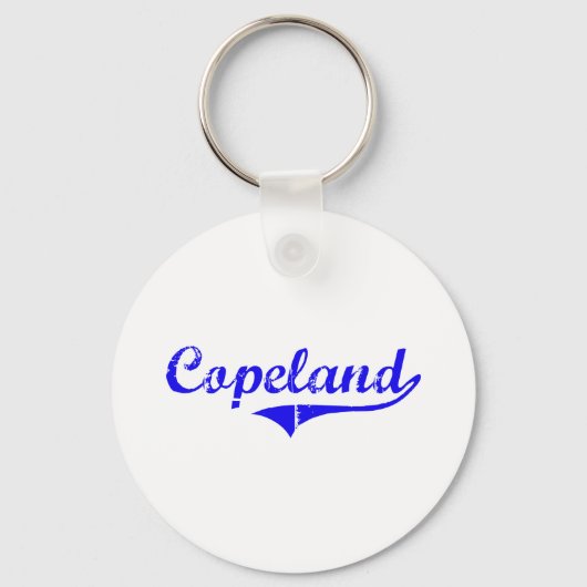 Porte-clés Copeland Nom de famille Style classique (Recto)