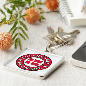 Porte-clés Copenhague Danemark (Côté)