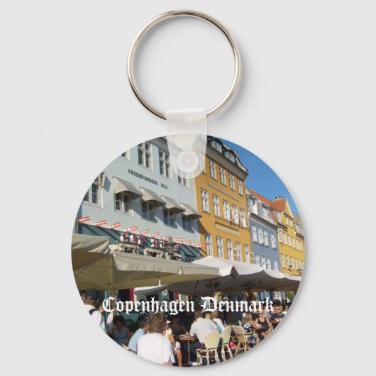 Porte-clés Copenhague, Danemark (Recto)