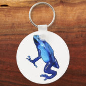 Porte-clés copie de grenouille bleue (Recto)