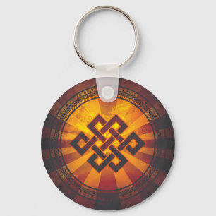 Porte-clés Copie sans fin vintage de noeud