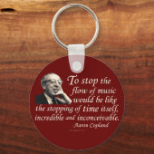 Porte-clés Copland on Music (Recto)