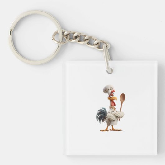 Porte-clés Coq (Devant)