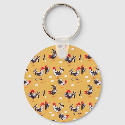 Porte-clés coq (Recto)