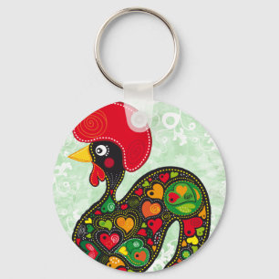 Porte-clés Coq de Barcelos nr02 - Galo de Barcelos